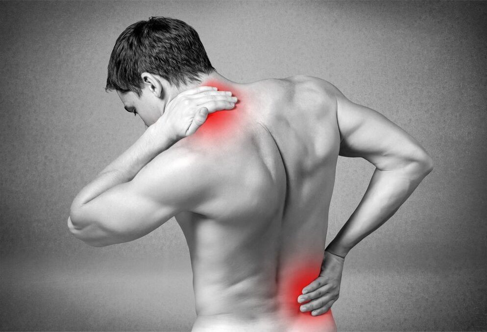osteokondrosiaren ondoriozko mina